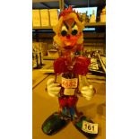 Large Murano glass clown figurine