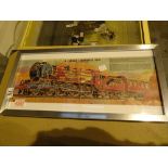 Framed Eagle no 26 Royal Scot Loco