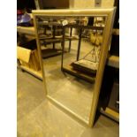 Large framed mirror 60 x 90 cm