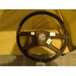 Early MG steering wheel