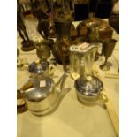 Metal ware including picquot ware