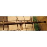 All Steel antique sword 17thC blade:69cm handle:43cm CONDITION REPORT: Good