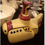 Lorna Bailey Yellow Submarine teapot H: 16 cm