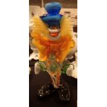 Murano glass clown H: 19 cm