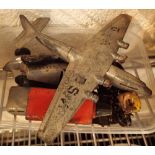 Dinky toys for refurbishment AA Sidecar Air liner Post Office van Austin Devon Observation coach