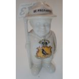 Arcadian Market Drayton souvenir boy scout figurine H: 8 cm