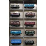 Quantity of various unboxed OO gauge freight wagons