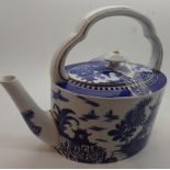Royal Worcester Willow pattern teapot