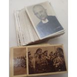 Box of WWII German cigarette cards