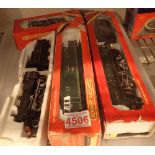 Hornby locomotives Evening Hymek 08 Shunter 040 Tank and 260 all good condition boxes poor