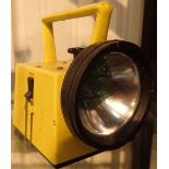 Original chlorine hand held railway lamp