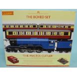 Hornby OO gauge Master Cutler train set with original box including class A3 locomotive matching