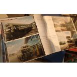 Three albums of photographs of buses 1970s onwards