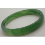Oriental green Jade bangle internal diameter: 64 mm