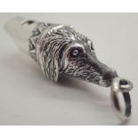 925 silver dog whistle