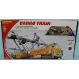 Mehano HO scale starter train set cargo train complete and boxed
