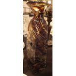 Mdina Glass handmade vase CONDITION REPORT: Good condition, with no chips,