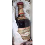 Unopened bottle of Prince Charles Edwards liqueur Drambuie with original presentation box volume
