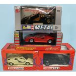 Tonka Majorette and Revel 1/24 Lamborghini diecast model cars all in original boxes