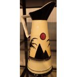 Lorna Bailey large Pyramids water jug H: 26 cm