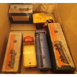 Dinky toys 504 blue tanker 562 Dump truck 531 Leyland comet all in original boxes