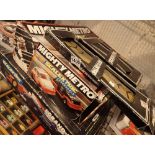 Scalextric sets Mighty Metro and Grand Prix plus track