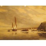 Artists proof The Headland print by Winston Mcgovern 24 x 32 cm