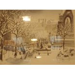 Albin Trowski limited edition print Albert Square Manchester 157/500 52 x 37 cm CONDITION