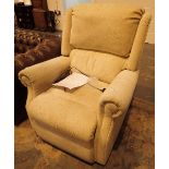 Electric riser recliner armchair in working order