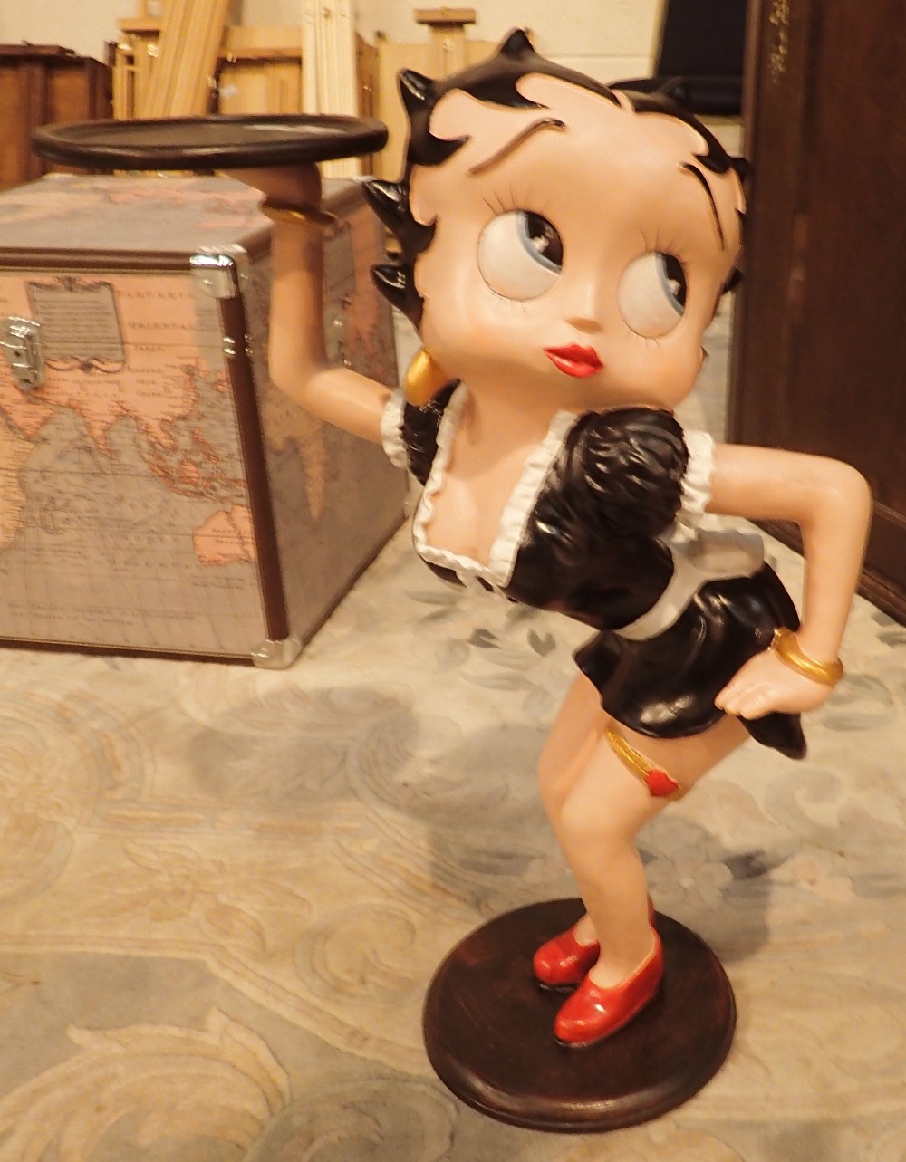 Large Betty Boop figurine H: 67 cm