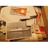 Quantity of Liverpool Belfast ferry memorabilia