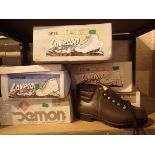 Five pairs of new Loveson and Demon boots and shoes size 7 / 41