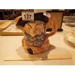 Royal Doulton large Falstaff character jug H: 16 cm