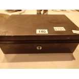 CHUBB metal cash box 30 x 20 x 10 (key in office 8191)
