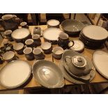 Large quantity of Denby dinner ware CONDITION REPORT: All in good condition,