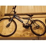 Apollo Mirage boys blue mountain bike