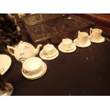 Royal Tara Claddagh pattern tea set including teapot