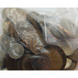 Bag of mixed Russian coinage