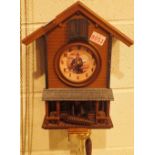 Limited edition Western legend John Wayne cuckoo clock no 30883
