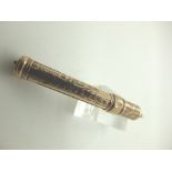 9ct gold chatelaine pencil maker MW&S 9.
