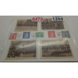 Hitler WWII stamps and cards