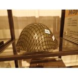 British turtle shell army steel helmet with full lining