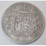 Victoria 1881 half crown