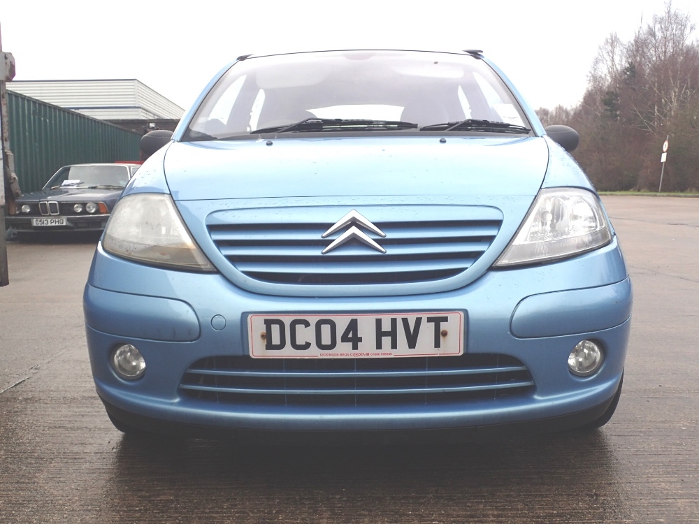 Citroen C3 SX petrol five door hatchback in blue, 1360cc 72.