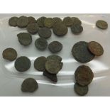 Twenty mixed Roman coins