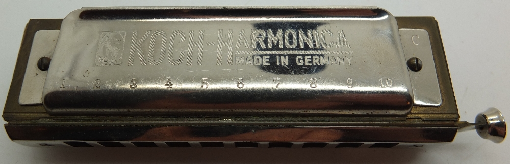 German Chromatic harmonica by Koch