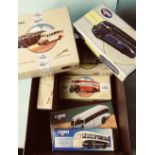 Eight boxed Corgi Classic diecast model buses