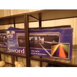 Two Sword 2 Dichroic Beam effect coloured light displays by N J D