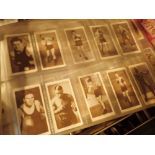 Ogdens cigarette cards Leaders of Men full set and Churchills boxing personalities full set