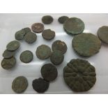Twenty five mixed Roman coins